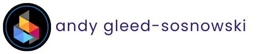 logo for andy gleed-sosnowski website